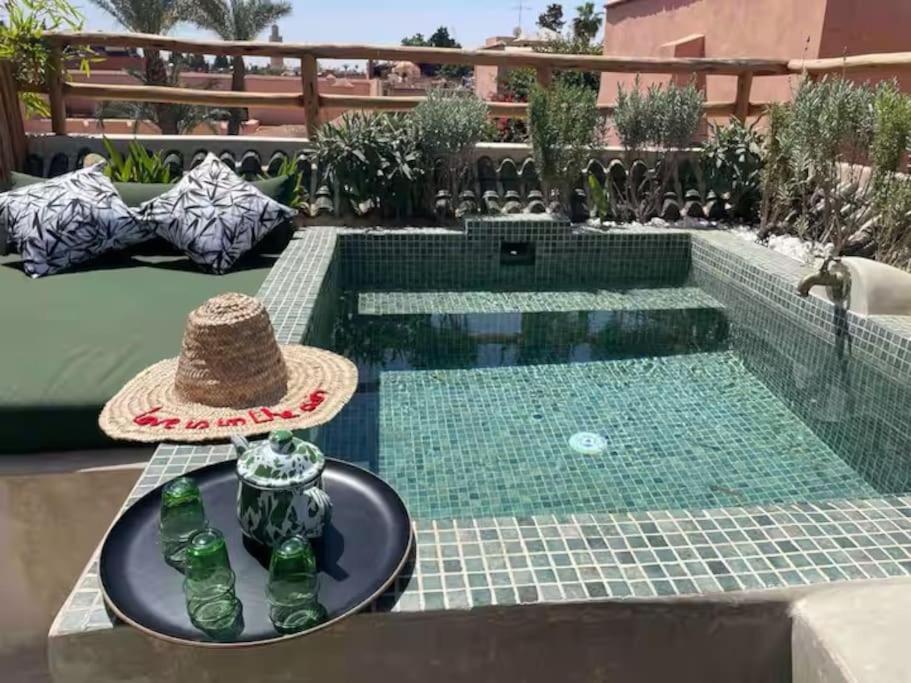 Riad Ptit Kech, Bassin Terrasse - Petits Dejeuners Marakéš Exteriér fotografie