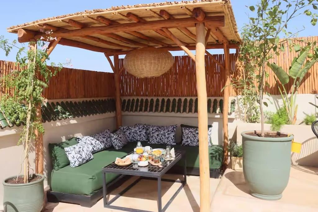 Riad Ptit Kech, Bassin Terrasse - Petits Dejeuners Marakéš Exteriér fotografie