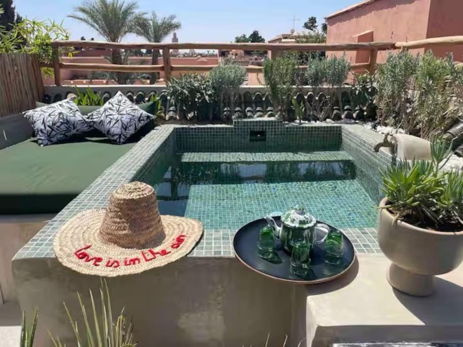 Riad Ptit Kech, Bassin Terrasse - Petits Dejeuners Marakéš Exteriér fotografie